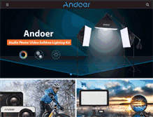 Tablet Screenshot of andoer.com